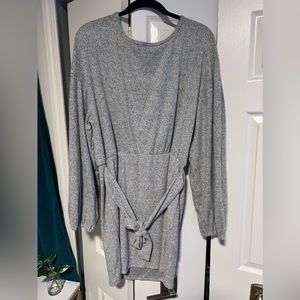 shein ribbed sweater dress